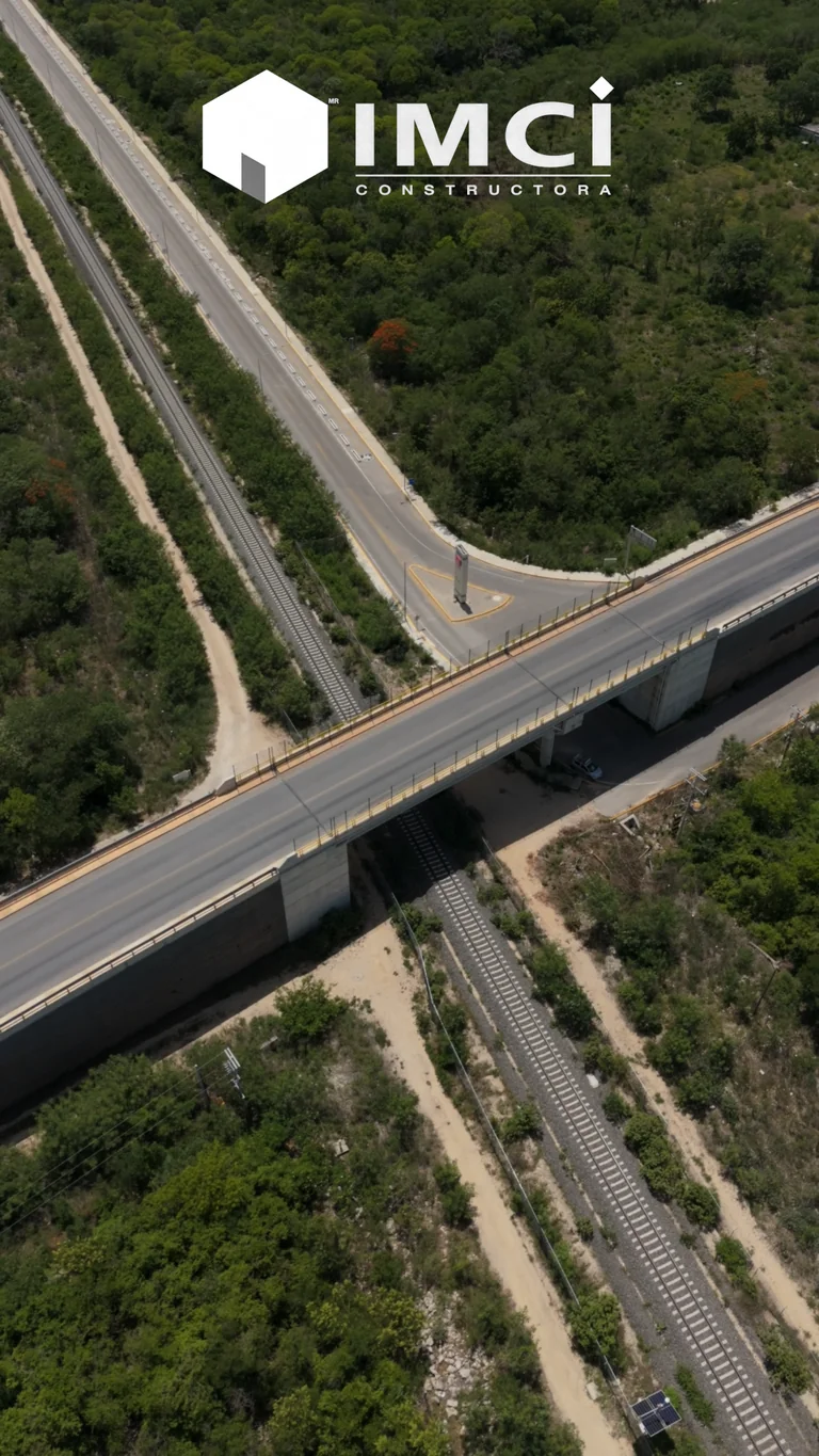 Conexión ferroviaria, parque industrial en Umán, Yucatán